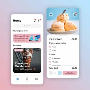 Online Foord Order App - Spixel India Creative Advertising Agency