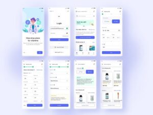 Vitamin UiUx App Design - Spixel India Creative Advertising Agency